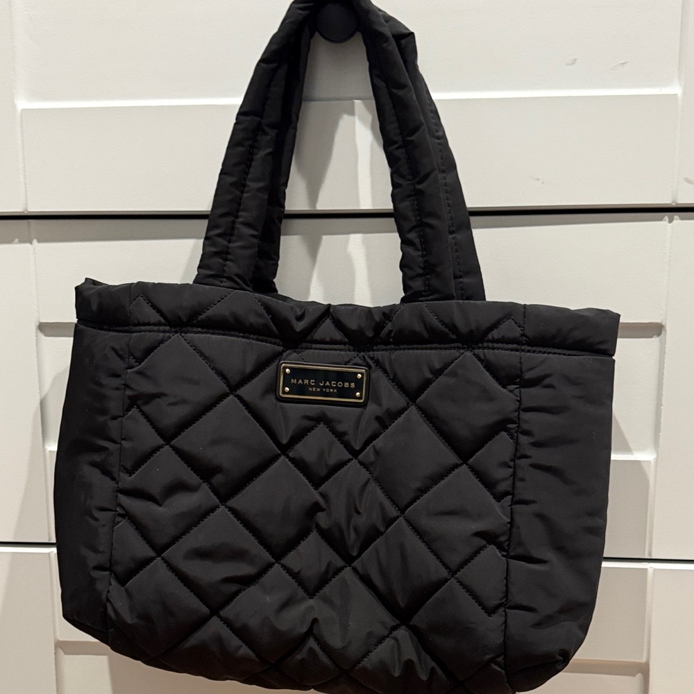 Marc Jacobs Quilted Black Tote Bag